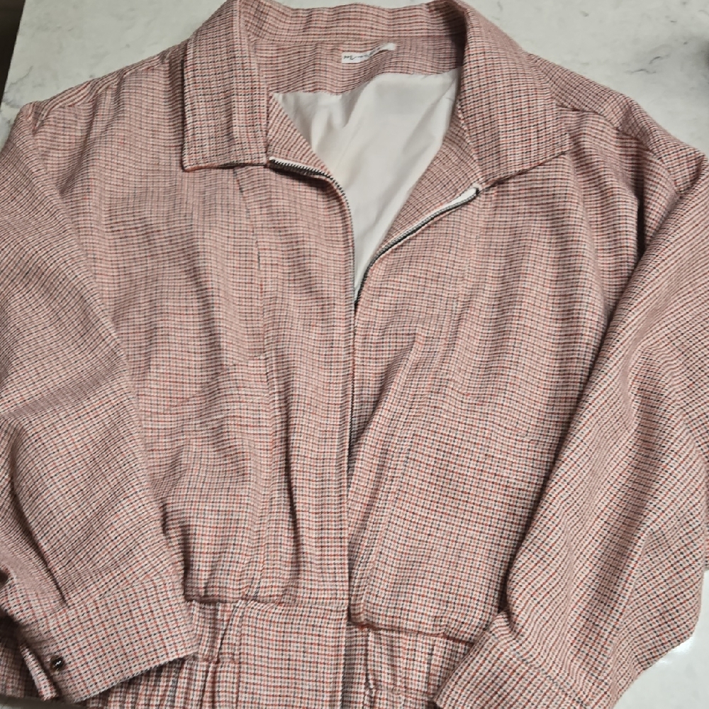 Maisie Elise Twill Bomber Jacket